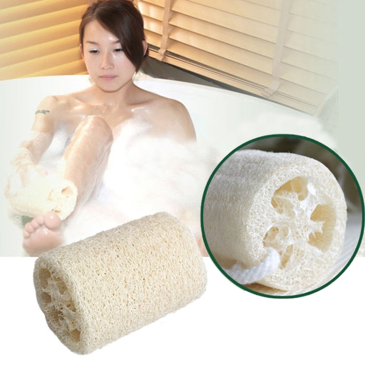 อาบน้ำฟองน้ำอาบน้ำ Body Scrubber ธรรมชาติ Loofah Luffa Loofa นวดอาบน้ำ Body Sponge Scrubber