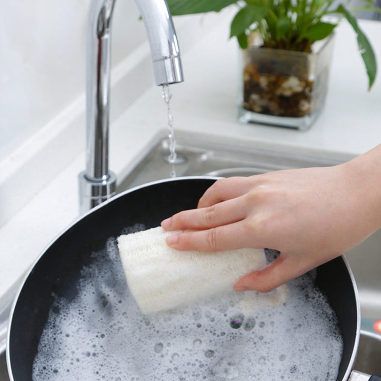 อาบน้ำฟองน้ำอาบน้ำ Body Scrubber ธรรมชาติ Loofah Luffa Loofa นวดอาบน้ำ Body Sponge Scrubber