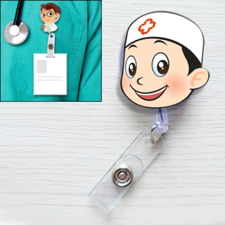 น่ารัก Retractable Badge Reel นักเรียนพยาบาล ID นามบัตร Badge, ID Name Card Badge
