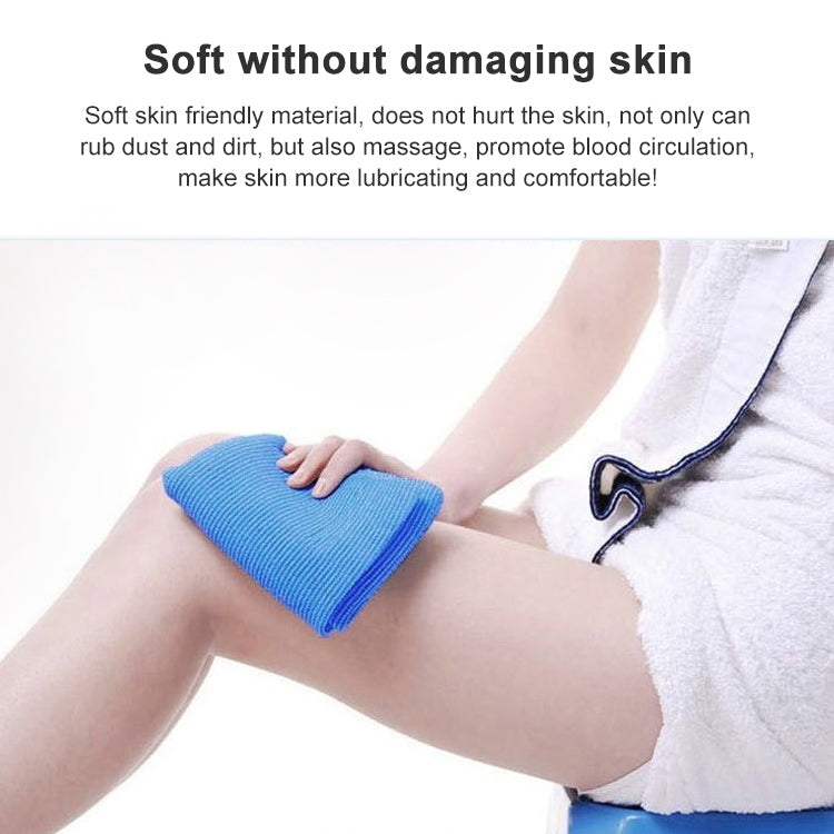 2 PCS ยาวตาข่ายไนลอนอาบน้ำ Body ซักผ้าทำความสะอาด Exfoliate พัฟขัดผ้าขนหนูผ้า Scrubbers Body Face WASH ทำความสะอาดผ้าขนหนู