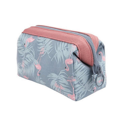 กระเป๋าเครื่องสำอางผู้หญิง Necessaire Make Up กระเป๋าเดินทางกันน้ำแบบพกพากระเป๋าแต่งหน้าชุดเครื่องแป้ง