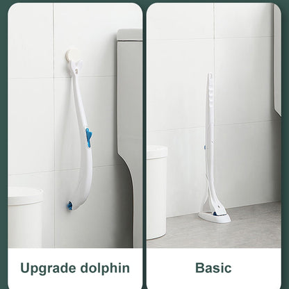 แปรงห้องน้ำแบบใช้แล้วทิ้ง แปรงห้องน้ำในครัวเรือนพร้อมผงซักฟอก, Splicing, Dolphin, Replacement Core