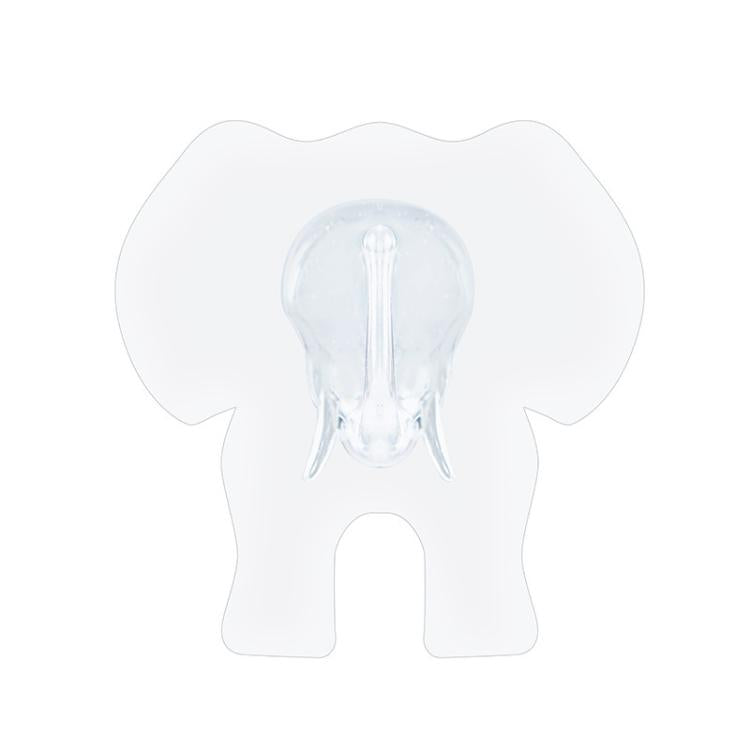 10 ชิ้นสร้างสรรค์ช้างตะขอห้องครัวห้องน้ำกันน้ำผนังตะขอ, Waterproof Wall Hook