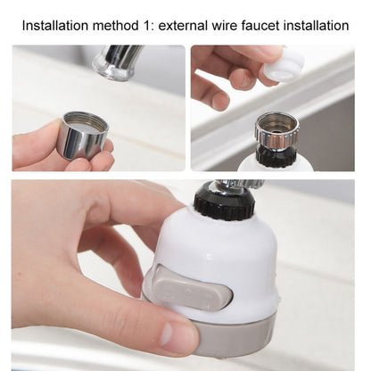 เครื่องกรองน้ำประปาก๊อกน้ำห้องครัวล้างทำความสะอาดได้ Percolator เครื่องกรองน้ำขนาดเล็ก