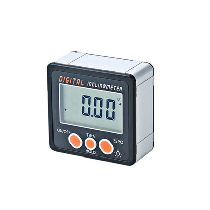 IP54 Precision Electronic Digital Display Inclinometer 4x90 องศาไม้โปรแทรกเตอร์มุมกล่อง