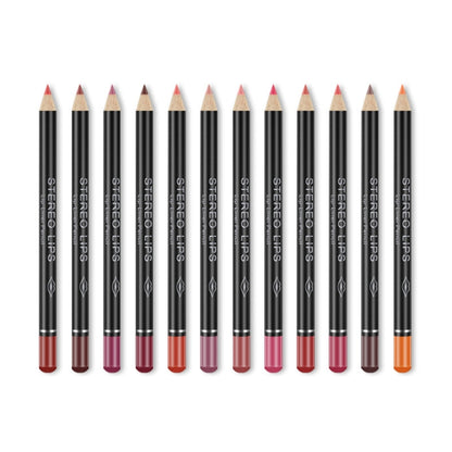 เซ็กซี่ Matte Lip Stick Lipliner Lip Liner ดินสอ Matt Nude Lipsliner ปากกาชุดเครื่องมือแต่งหน้าความงามเครื่องสำอางค์