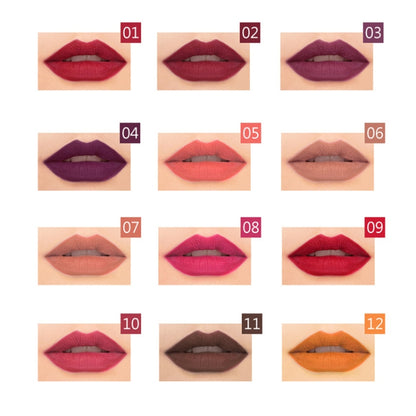 เซ็กซี่ Matte Lip Stick Lipliner Lip Liner ดินสอ Matt Nude Lipsliner ปากกาชุดเครื่องมือแต่งหน้าความงามเครื่องสำอางค์