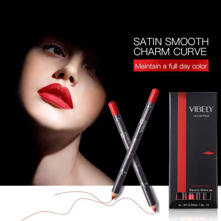 เซ็กซี่ Matte Lip Stick Lipliner Lip Liner ดินสอ Matt Nude Lipsliner ปากกาชุดเครื่องมือแต่งหน้าความงามเครื่องสำอางค์