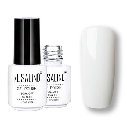 เจล ROSALIND ชุดทาเล็บ UV รองพื้นกึ่งถาวรเคลือบด้านบนโพลีเจลเคลือบเงาเล็บแต่งเล็บเจลความจุ: 7 มล., 02, 03, 2452, 2455, 2456, 2458, 2459, 2460, 2501, 2506, 2519, 2551, 2552, 2554, 2555, 2556, 2557, 2558, 2559, 2560, 2561, 2562