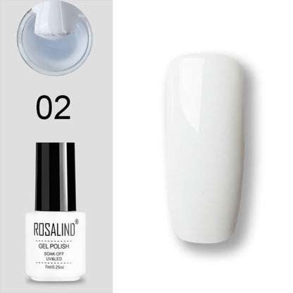 เจล ROSALIND ชุดทาเล็บ UV รองพื้นกึ่งถาวรเคลือบด้านบนโพลีเจลเคลือบเงาเล็บแต่งเล็บเจลความจุ: 7 มล., 02, 03, 2452, 2455, 2456, 2458, 2459, 2460, 2501, 2506, 2519, 2551, 2552, 2554, 2555, 2556, 2557, 2558, 2559, 2560, 2561, 2562