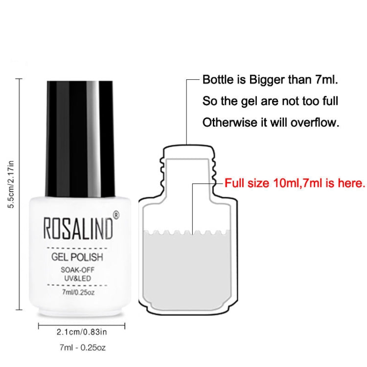 เจล ROSALIND ชุดทาเล็บ UV รองพื้นกึ่งถาวรเคลือบด้านบนโพลีเจลเคลือบเงาเล็บแต่งเล็บเจลความจุ: 7 มล., 02, 03, 2452, 2455, 2456, 2458, 2459, 2460, 2501, 2506, 2519, 2551, 2552, 2554, 2555, 2556, 2557, 2558, 2559, 2560, 2561, 2562
