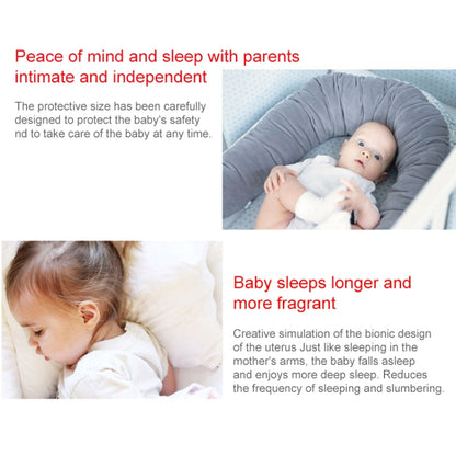 เปลเด็ก Nest เตียงเปลแบบพกพาที่ถอดออกได้และล้างทำความสะอาดได้ Travel Bed ผ้าฝ้าย Cradle สำหรับเด็กทารกเด็ก