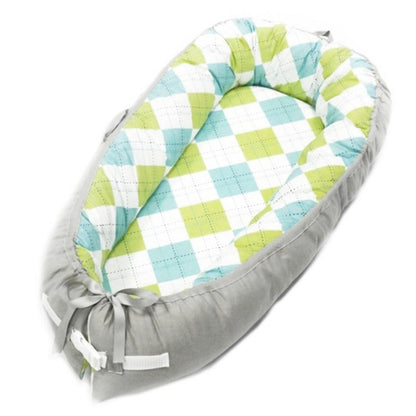 เปลเด็ก Nest เตียงเปลแบบพกพาที่ถอดออกได้และล้างทำความสะอาดได้ Travel Bed ผ้าฝ้าย Cradle สำหรับเด็กทารกเด็ก