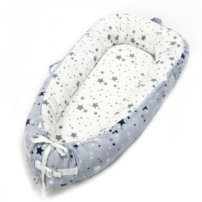 เปลเด็ก Nest เตียงเปลแบบพกพาที่ถอดออกได้และล้างทำความสะอาดได้ Travel Bed ผ้าฝ้าย Cradle สำหรับเด็กทารกเด็ก