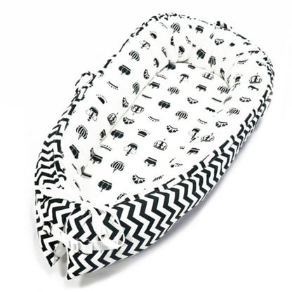 เปลเด็ก Nest เตียงเปลแบบพกพาที่ถอดออกได้และล้างทำความสะอาดได้ Travel Bed ผ้าฝ้าย Cradle สำหรับเด็กทารกเด็ก