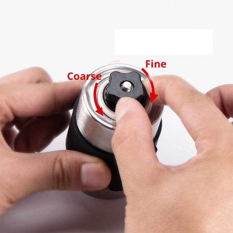 เครื่องบดกาแฟสแตนเลสแบบแมนนวลขนาดเล็ก 2 ชิ้น, Manual Coffee Grinder