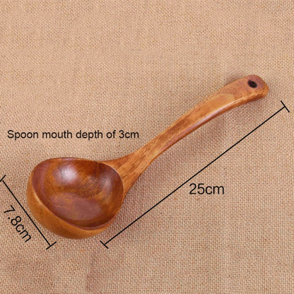 ช้อนไม้ด้ามยาว 3 ชิ้น, Long-handled Spoon
