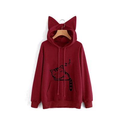 น่ารักแฟชั่นกีฬากลางแจ้งผู้หญิงHoodiesกีฬา, S, XL
