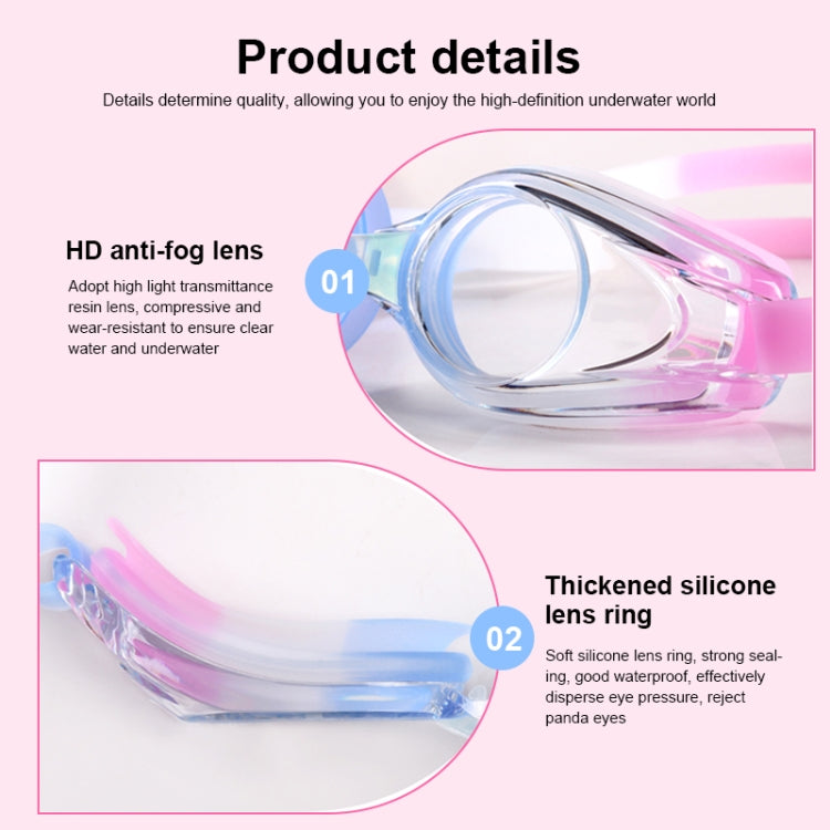 JIEHU JH8102 4 in1 ผู้หญิง HD แว่นตาว่ายน้ำกันน้ำแบบป้องกันหมอกโปร่งใสชุดหมวกว่ายน้ำ, JIEHU JH8102 (Purple Color), JIEHU JH8102 (Pink), JIEHU JH8102 (Blue Color), JIEHU JH8102 (Blue), JIEHU JH8102 (Black)