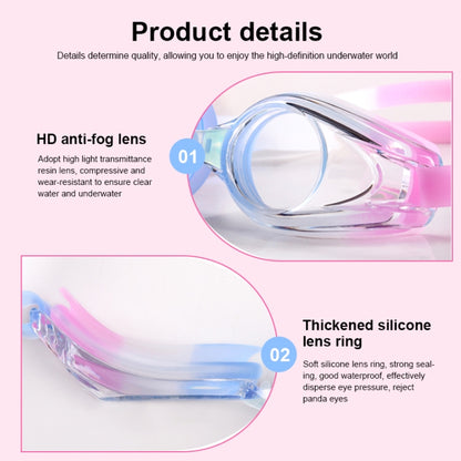 JIEHU JH8102 4 in1 ผู้หญิง HD แว่นตาว่ายน้ำกันน้ำแบบป้องกันหมอกโปร่งใสชุดหมวกว่ายน้ำ, JIEHU JH8102 (Purple Color), JIEHU JH8102 (Pink), JIEHU JH8102 (Blue Color), JIEHU JH8102 (Blue), JIEHU JH8102 (Black)