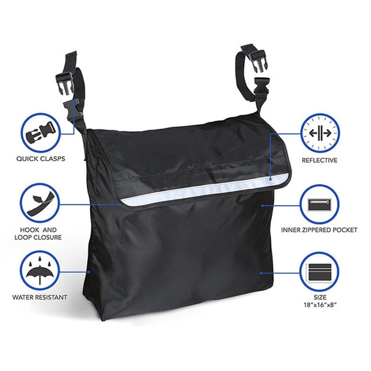 ถุงเก็บของสำหรับรถเข็นคนพิการถุงเก็บรถแบบแขวน, Hanging Bag