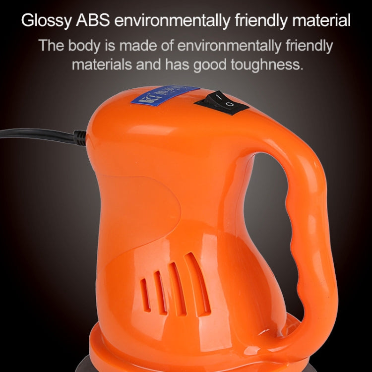 ไฟฟ้ารถPolisher Waxingเครื่องขัดชุดอัตโนมัติทำความสะอาดรถBuffing ABSรถอุปกรณ์เสริม, Electric Car Polisher(Black), Electric Car Polisher(Orange)