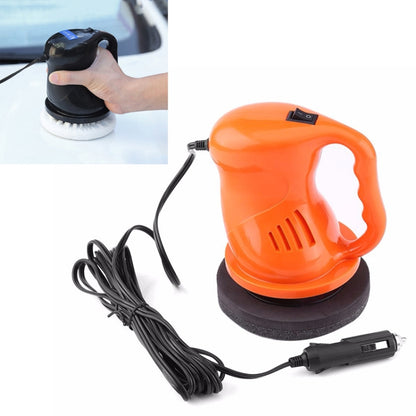 ไฟฟ้ารถPolisher Waxingเครื่องขัดชุดอัตโนมัติทำความสะอาดรถBuffing ABSรถอุปกรณ์เสริม, Electric Car Polisher(Black), Electric Car Polisher(Orange)
