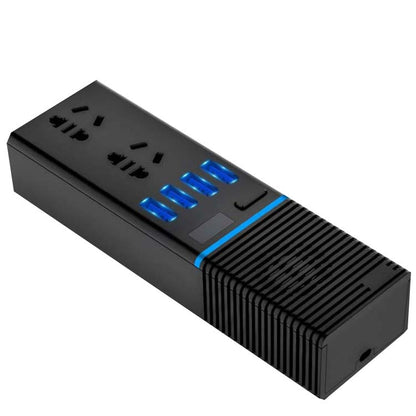 รถอินเวอร์เตอร์ 12v/24v ถึง 220v ตัวแปลงไฟในครัวเรือนซ็อกเก็ตรถอเนกประสงค์, V20-C For Cars