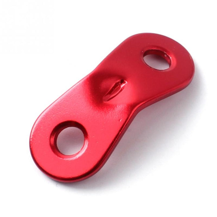 50 ชิ้นกลางแจ้งตั้งแคมป์อลูมิเนียมสายไฟวิ่งเชือก Tensioners เต็นท์ Guy Line เชือก Tensioners, Aluminum alloy buckle