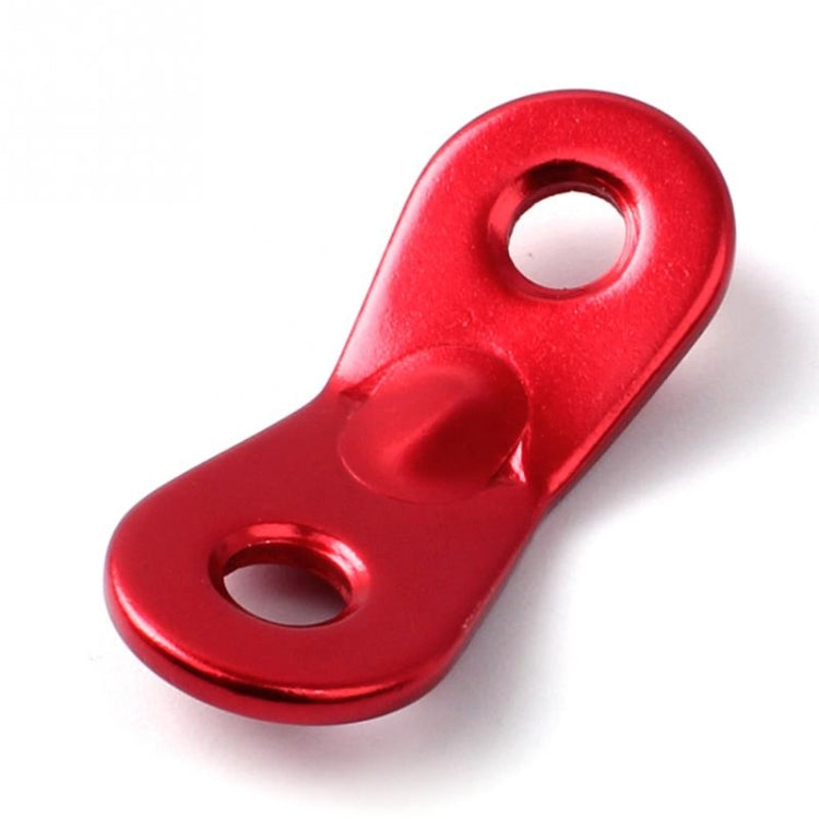 50 ชิ้นกลางแจ้งตั้งแคมป์อลูมิเนียมสายไฟวิ่งเชือก Tensioners เต็นท์ Guy Line เชือก Tensioners, Aluminum alloy buckle