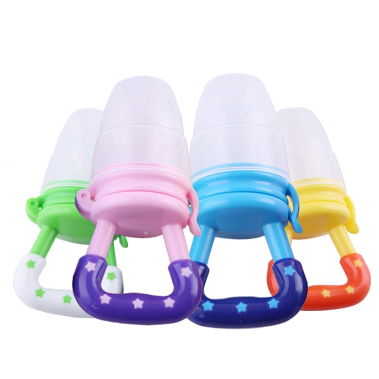 3 ชิ้นแบบพกพาเด็กทารกอาหารจุกนมป้อนซิลิโคนจุกซิลิโคนจุกนมหลอกทารก, สีสุ่ม, Baby Soother, Size:M, Baby Soother, Size:L