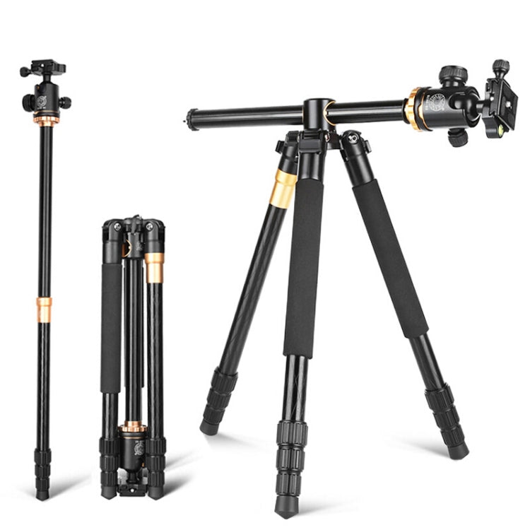 Q999h แนวนอน Cantilever Gimbal ขาตั้งกล้อง L Type Bracket พร้อมขาตั้งกล้อง Ball-Head, Q999H
