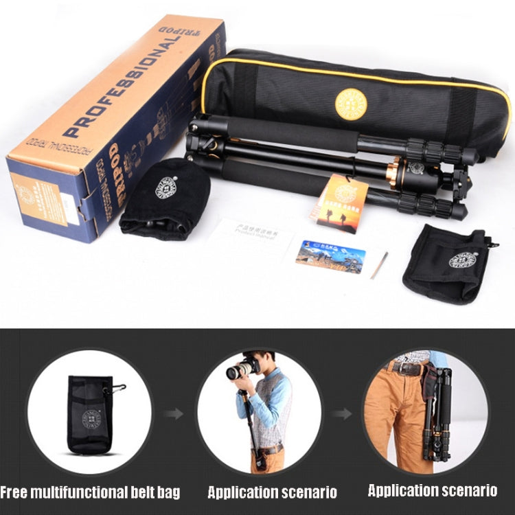 Q999h แนวนอน Cantilever Gimbal ขาตั้งกล้อง L Type Bracket พร้อมขาตั้งกล้อง Ball-Head, Q999H