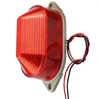 ไฟเตือนสัญญาณ LED Mini Strobe ไฟเตือนเงียบ, DC12V, DC24V, AC220V