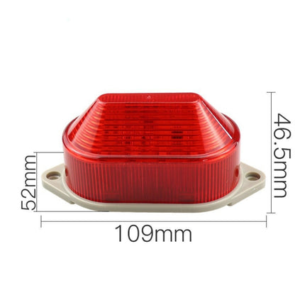 ไฟเตือนสัญญาณ LED Mini Strobe ไฟเตือนเงียบ, DC12V, DC24V, AC220V