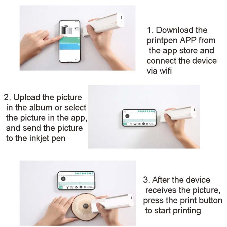 EVEBOT เครื่องสัก Diy แบบพกพาปากกาอิงค์เจ็ทเครื่องพิมพ์ขนาดเล็ก