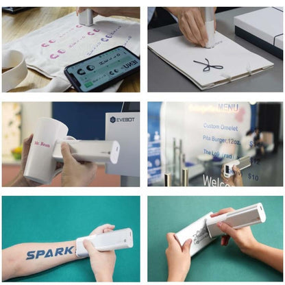 EVEBOT เครื่องสัก Diy แบบพกพาปากกาอิงค์เจ็ทเครื่องพิมพ์ขนาดเล็ก