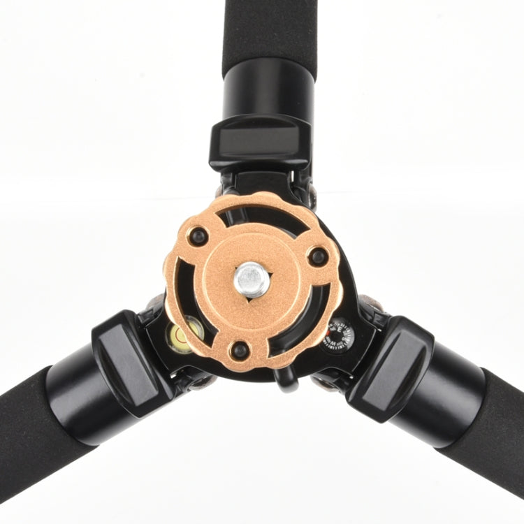 Q338 ขาพับ 4 ส่วนถ่ายทอดสดอลูมิเนียมอัลลอยด์ขาตั้งกล้อง, Q338With Three-dimensional Head, Q338 With Ball Head