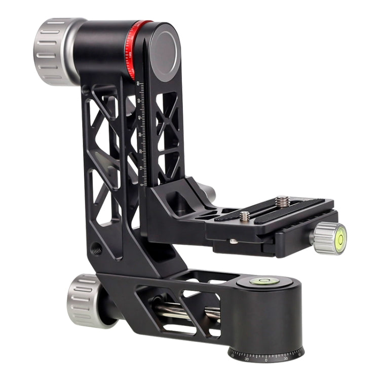 Xiletu Xgh3 การหมุน 360 องศาแนวนอน Cantilever Hollow Gimbal ขาตั้งกล้องหัว, Xgh3