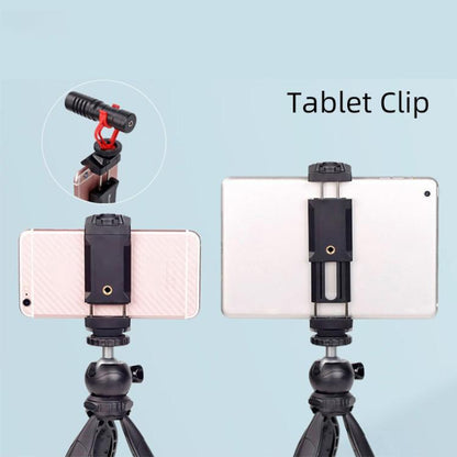 Xiletu Xj-13 Live BroadcastTripod Mount Clamp โทรศัพท์พร้อมรูสกรู 1/4 นิ้วและฐานรองเท้าเย็น, Phone Clamp