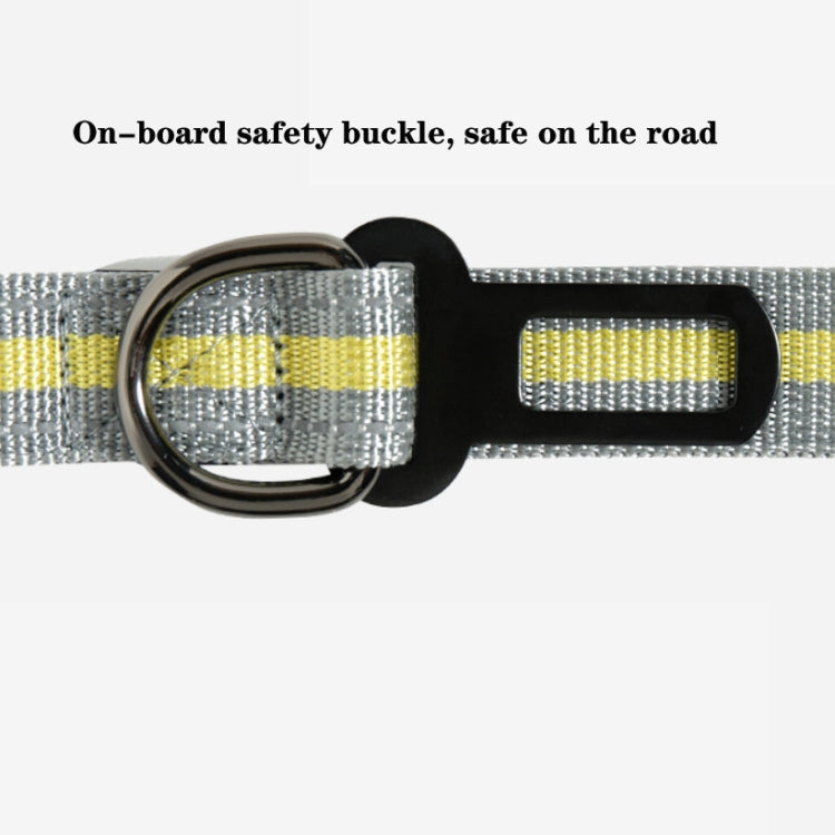 สุนัขกลางแจ้ง Anti-Scourge เชือกไนลอนสะท้อนแสงยืดยืดสุนัขเชือกเดิน, Elastic Stretch Yellow, Elastic Stretch Green