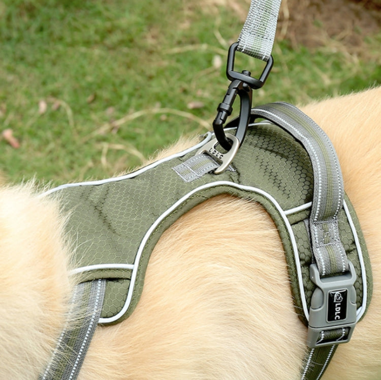 สุนัขกลางแจ้ง Anti-Scourge เชือกไนลอนสะท้อนแสงยืดยืดสุนัขเชือกเดิน, Elastic Stretch Yellow, Elastic Stretch Green
