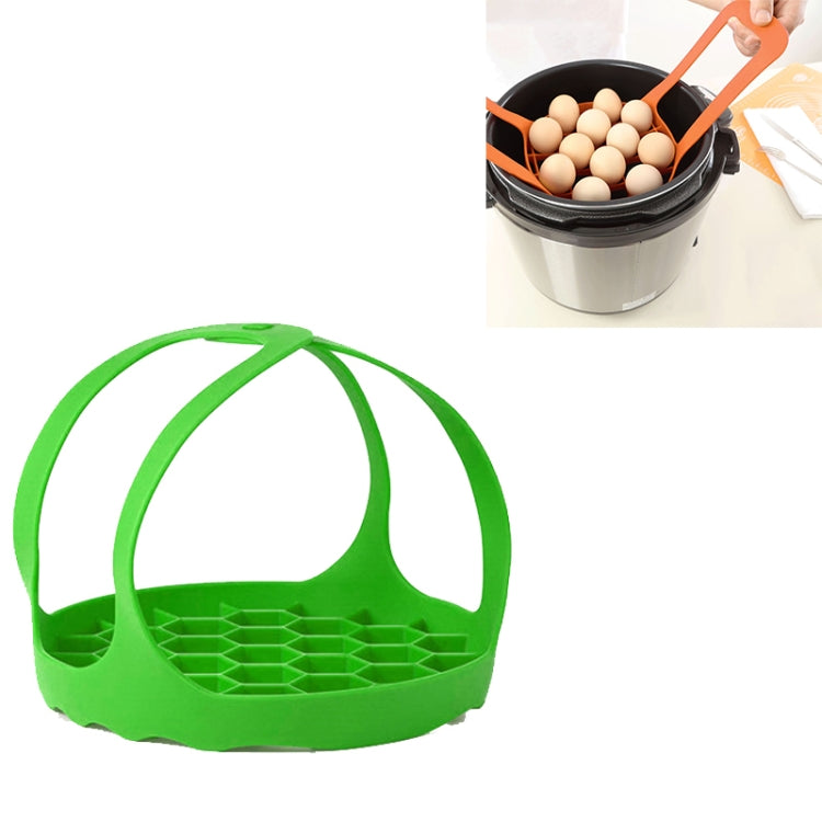 2 PCS ซิลิโคน Steamer หม้อหุงไข่ซิลิโคน Steamer ตะกร้า, 8 Inches, 6.5 Inches