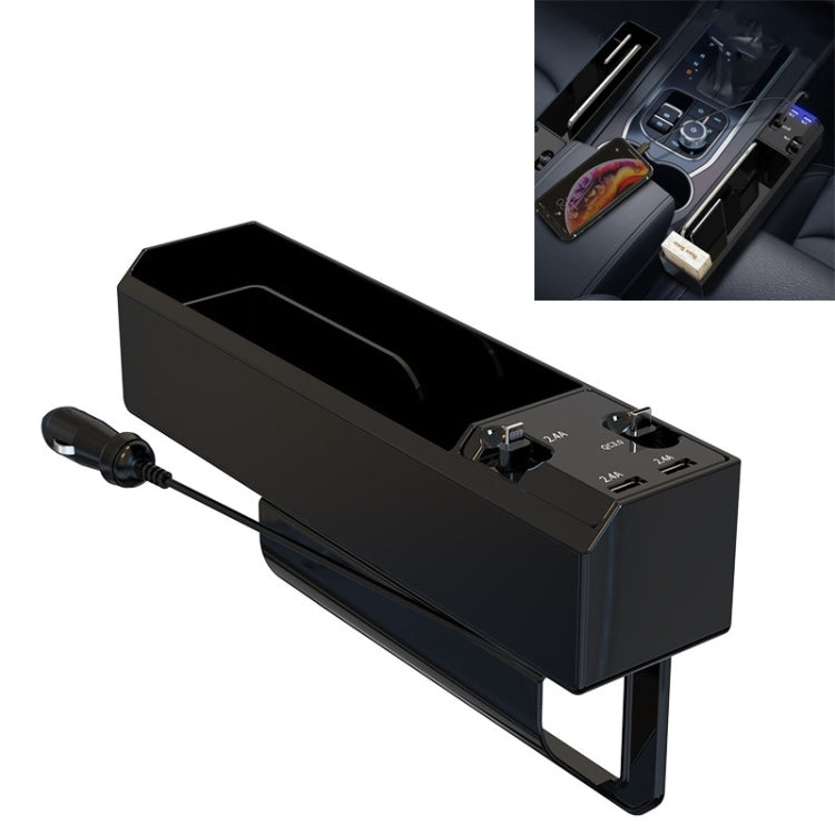 กล่องเก็บของติดเบาะรถยนต์พร้อมที่ชาร์จ USB Cable Car, 2-wire, 3-wire, 2-wire + Storage Box