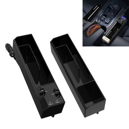 กล่องเก็บของติดเบาะรถยนต์พร้อมที่ชาร์จ USB Cable Car, 2-wire, 3-wire, 2-wire + Storage Box