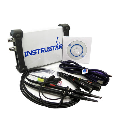 ISDS205A มัลติฟังก์ชั่น 20M แบนด์วิดท์ 48MGS/s USB Virtual Digital Oscilloscope PC เครื่องวิเคราะห์สเปกตรัมและเครื่องบันทึกข้อมูล