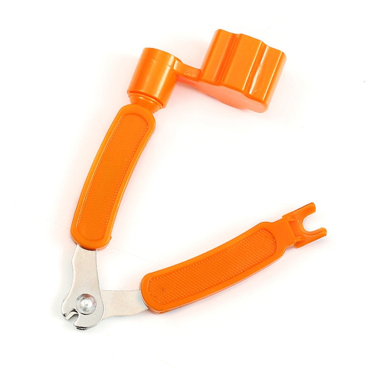 ชุดเครื่องมือเปลี่ยนสายกีตาร์ String Trimmer ไขลาน String Winding สาม-in-one CLAMP อุปกรณ์กีตาร์
