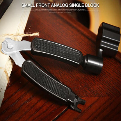 ชุดเครื่องมือเปลี่ยนสายกีตาร์ String Trimmer ไขลาน String Winding สาม-in-one CLAMP อุปกรณ์กีตาร์