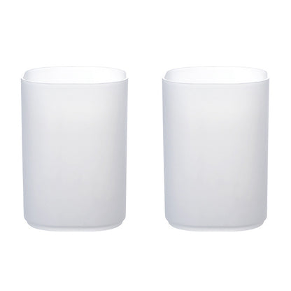 2 PCS Multi-Function 4 ตารางเดสก์ท็อปผู้ถือปากกาสำนักงานโรงเรียนกล่องเก็บพลาสติกใสกล่องโต๊ะดินสอ