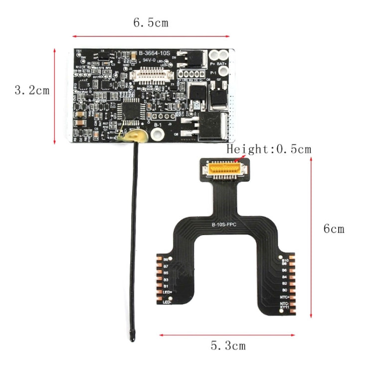 3 in 1 สำหรับ Xiaomi Mijia M365 สกู๊ตเตอร์แบตเตอรี่ควบคุมกระดานหลัก + กระดานอ่อน + ชุดแถบด้านข้าง, Battery Control Board